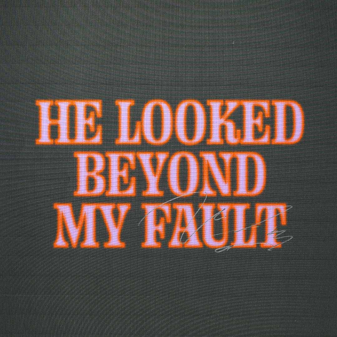He Looked Beyond My Fault